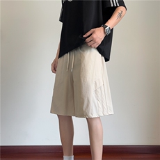 2025夏季新款机能户外速干纯色宽松五分裤B315-K25545-特p25控48，男装休闲裤，电商B315