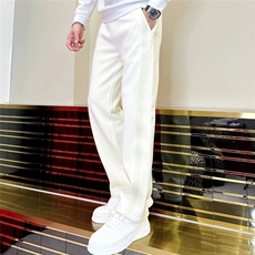 1506-1/KG2591/P51春秋新款宽松阔腿裤时尚百搭潮流直筒裤欧货，男装休闲裤，星座1506-1
