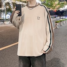 春秋oversize撞色拼卫衣男友风青少年内搭打底衫WY0325-P38，男装卫衣，星座308B-2