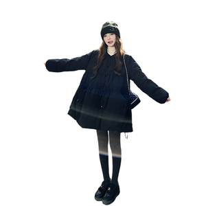 25冬季新款韩版设计公主甜美款90羽绒服2B082-2272-p325k488图片