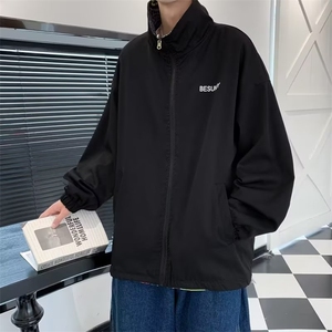 春季新款美式男外套双面穿夹克WT29P60图片
