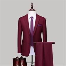 87883-2秋季新款男士西服两件套套装西装修身商务休闲P180，男装西服套装，电商B360