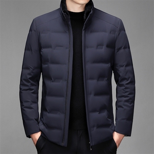CKE1609钱塘2020-2中年男士商务休闲毛领冬季厚款羽绒服P395