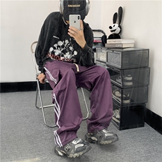 美式复古巴黎神裤hiphop嘻哈速干工装裤潮牌XZ-310A-4-KZ10，男装休闲裤，星座310A-4