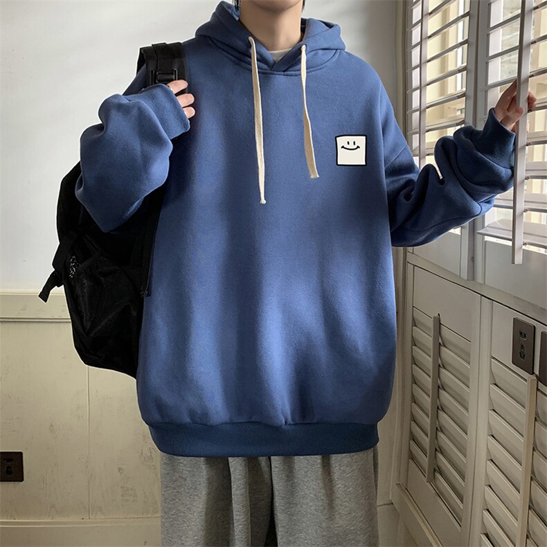 连帽卫衣男大码运动服帽衫外套WY2316-P35图片