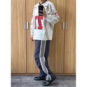 欧美街头赛车服卫衣潮牌酷帅冰球服美式套头外套 WY5508 特P38图片