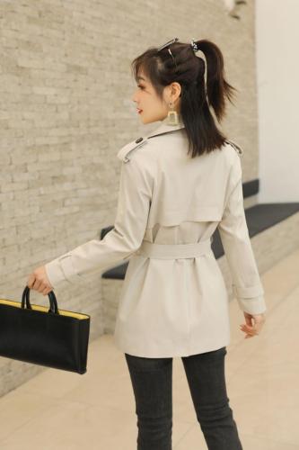 2021春装新款风衣外套,女装风衣,菲雪妮