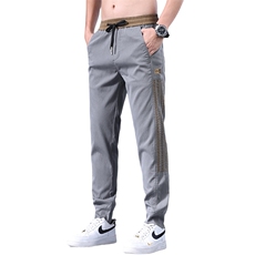 K66B-P42主推夏季休闲青少年宽松潮冰丝莱赛尔天丝运动九分裤子，男装休闲裤，星座224-3