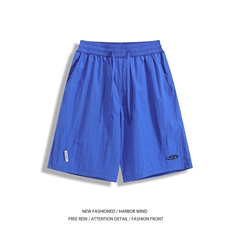 抖音品质夏季新款速干凉感宽松休闲短裤B315-K25562-特p20控38，男装牛仔裤，电商B315