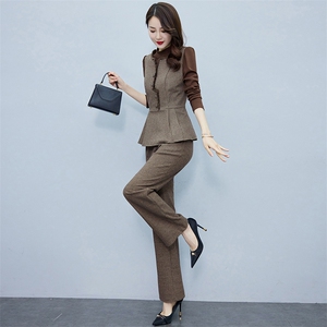 现货-新款】春装新款两件套2024年时尚洋气显瘦气质女士套装图片