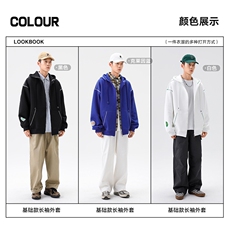 秋季新款男针织百搭外套无影墙WT2416-P75控118，男装夹克，星座717