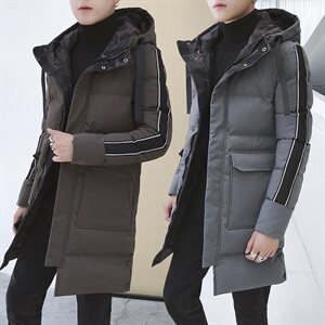 2021新款男士中长款棉衣冬季棉服外套加厚棉袄DS209T图片