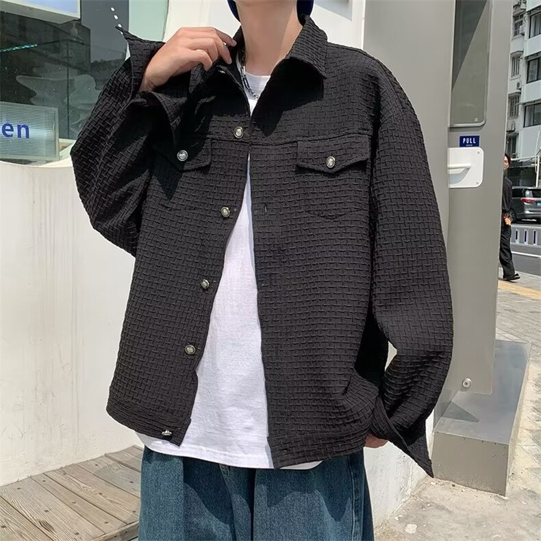 男秋季服外套潮牌街头宽松情侣休闲飞行夹克X78P55,男装夹克,星座1116-2
