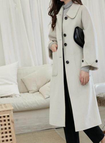 冬季新款双面羊绒大衣，女装，拉嘉图