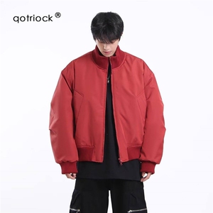 【有货】DM6108-P93外套男款秋冬美式飞行员夹克廓形棒球服图片