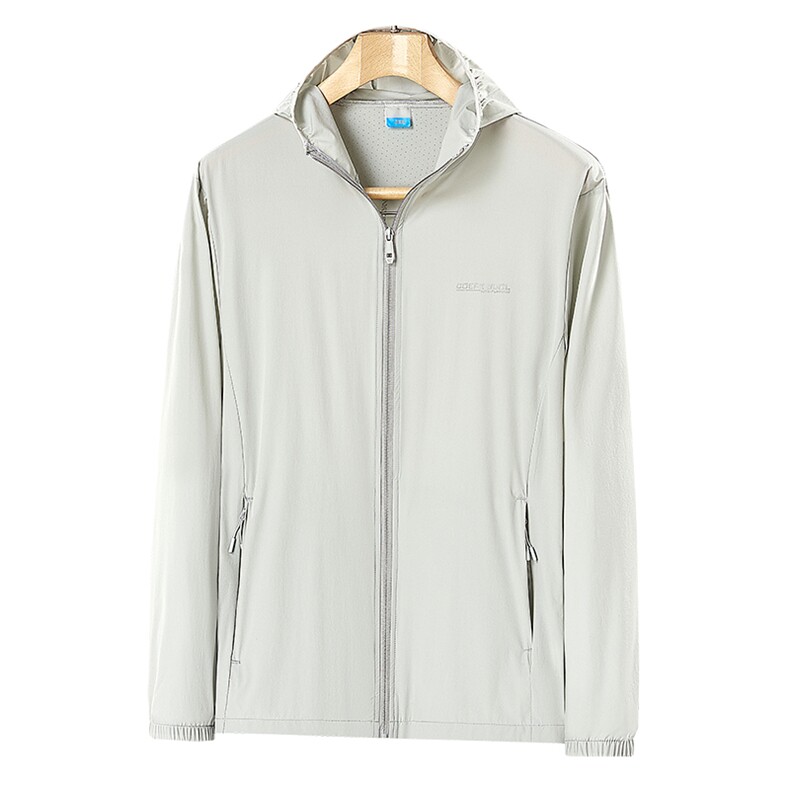 夏季轻薄夹克男百搭防晒皮肤衣透气亲肤上衣中年外套男夹克,男装夹克,电商B212（原钱塘6029）