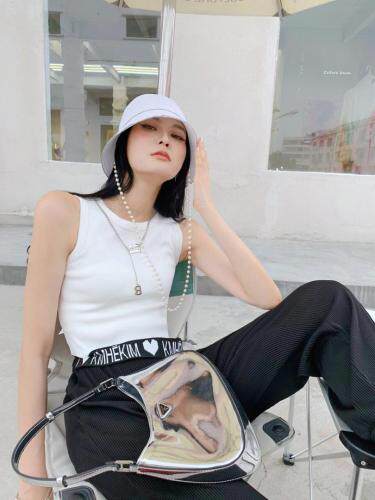 字母链条背心，女装背心吊带，DS-1