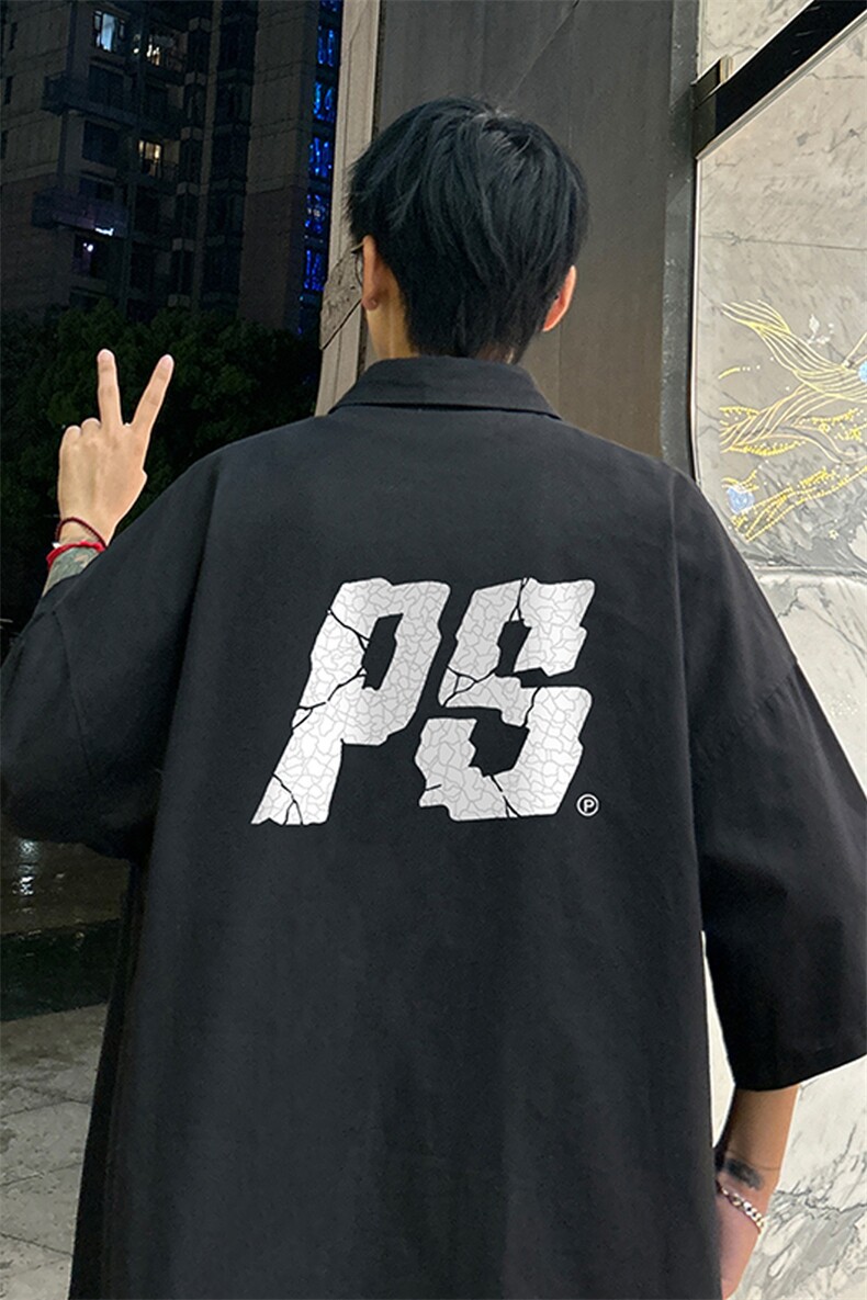 量大优供视频冰丝短袖衬衫男DS214-特P25,男装衬衫,电商B367