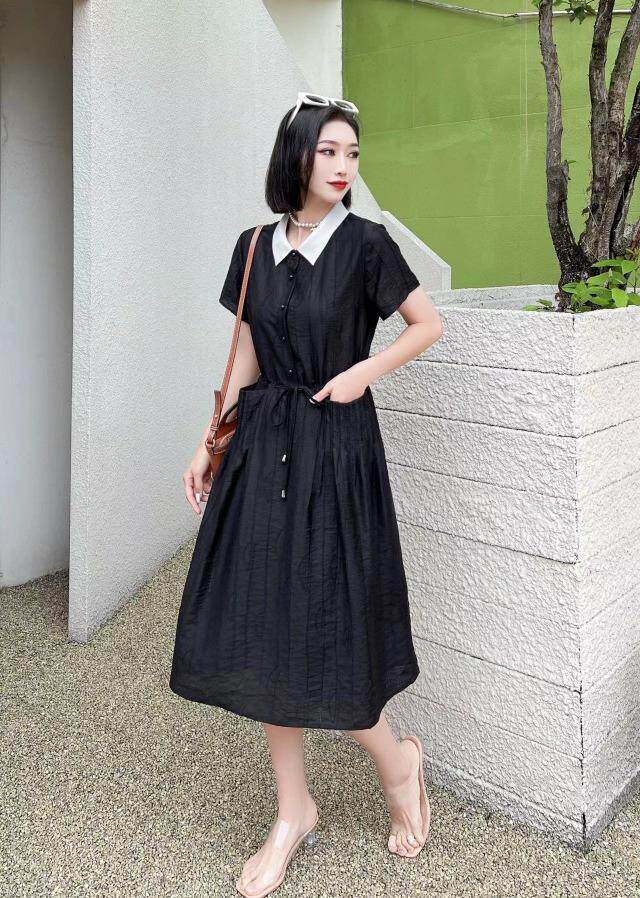 [现货]气质款连衣裙，三色、四个尺码，女装连衣裙，依柏璐(1F)