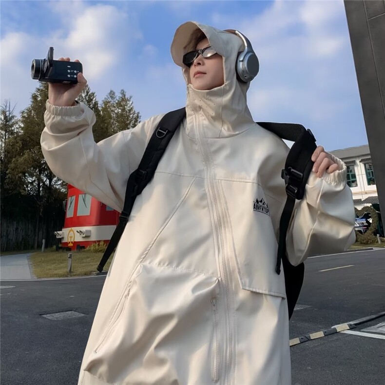 美式秋冬季新款外套小牛津冲锋衣W9283P65,男装夹克,星座1116-2