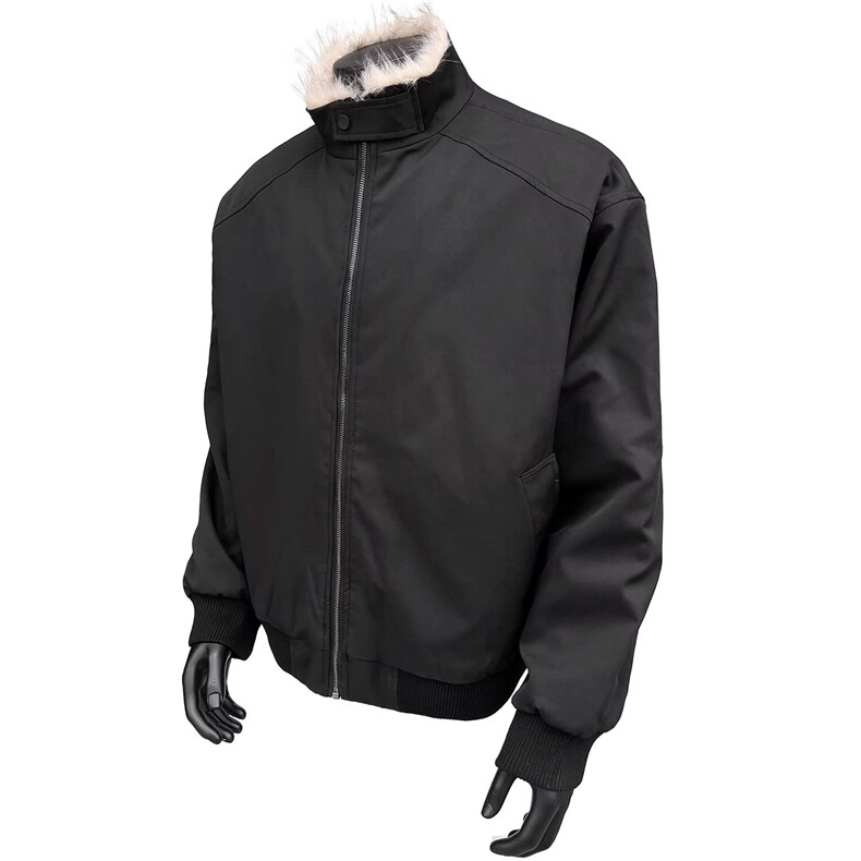 座山雕毛领加绒加厚棉服夹克男冬季2025工装棉服外套-MY781-P108,男装夹克,星座1001-1