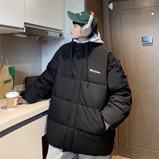 冬季ins韩版潮牌棉袄假两件棉服美式冬装休闲棉衣外套W5481-P88，男装棉衣，星座512-2
