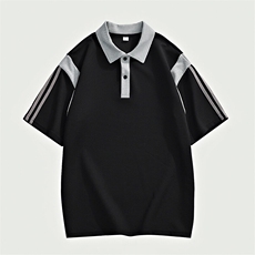 加大210斤可穿夏季新款休闲短袖T恤男宽松百搭POLO打底衫上衣，男装Polo衫，星座1206（原A206）