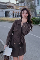 现货新款休闲时尚春秋风衣外套浙宝B2楼239-P155-控215，女装风衣，姿衣轩