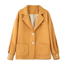 现货2021年春季新款宽松显瘦西装166-XZ02，女装西装，茜茜公主