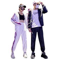 W203秋新款男女团队服大花连帽卫衣外套潮民族特色花卫衣情侣装，男装休闲套装，星座115A(原星座507）