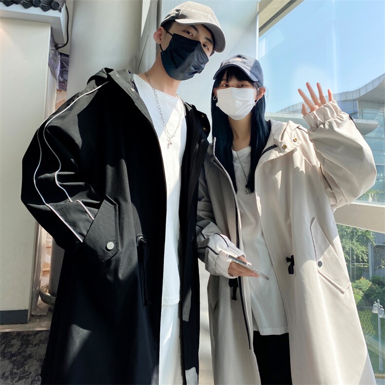 长年大货冲锋风衣男中长款大衣男F997薄P105加棉P120情,男装风衣,星座401