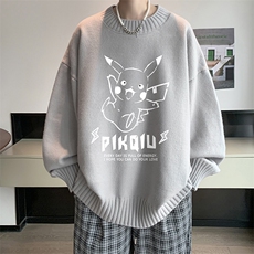 半高领毛衣男士大码针织衫男毛线衣男M18078-P45加绒款-P65，男装针织衫/毛衣，电商A040