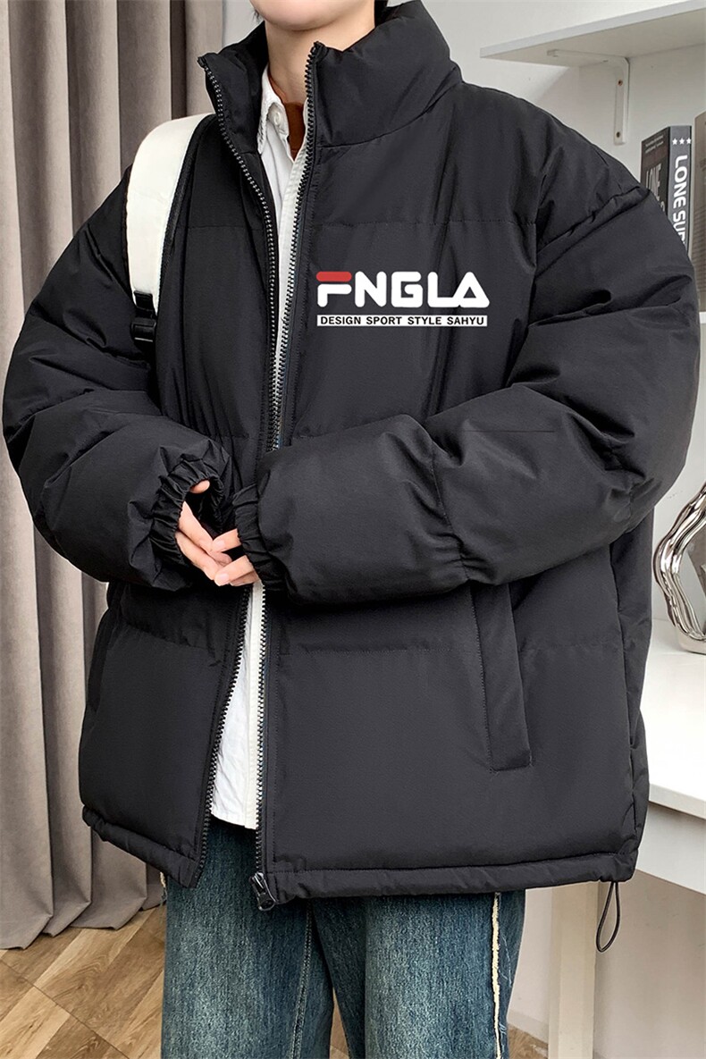 冬上新青少年加棉加厚棉服潮港风百搭立领棉衣外套男女8802-P60,男装棉衣,电商A441-1