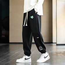 高品质秋季新款运动裤男束脚宽松卫裤潮流休闲长裤篮球裤子，男装休闲裤，星座815-2