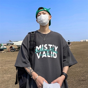 量大优 供视频 220克美式短袖t恤T2302得物直播有280克品质图片