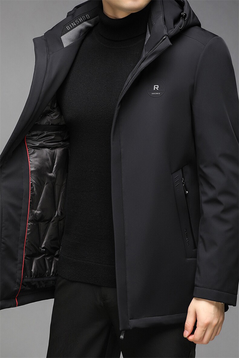 脱卸内胆羽绒服冬季男休闲中年男冬装拆卸帽外套GSNA2163-P350,男装羽绒服,电商B212（原钱塘6029）