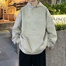 珍珠连帽卫衣潮牌男款休闲情侣外套秋冬XZ225-3-WY11-P55控855，女装短外套，星座225-3