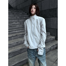 春夏款高品质冰感速干防晒服休闲户外运动外套透气弹力机能风夹克，男装防晒衣，电商A486