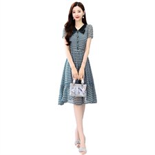 2022夏季新款时尚连衣裙，女装连衣裙，金典明美