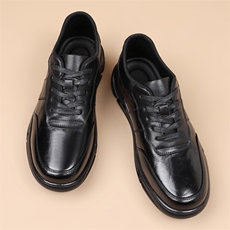 春季新款男鞋头层牛皮运动休闲鞋百搭男士休闲皮鞋，男鞋皮鞋，电商A223