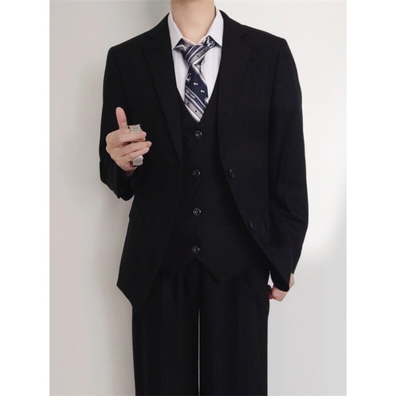 【007】西装商务正装大学生男成人礼服面试休闲西服A079-X30-P59，男装西服套装，电商A079