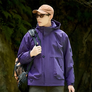 特批70 三合一户外冲锋衣登山港风防水防刮拉链冲锋衣CFY2583图片