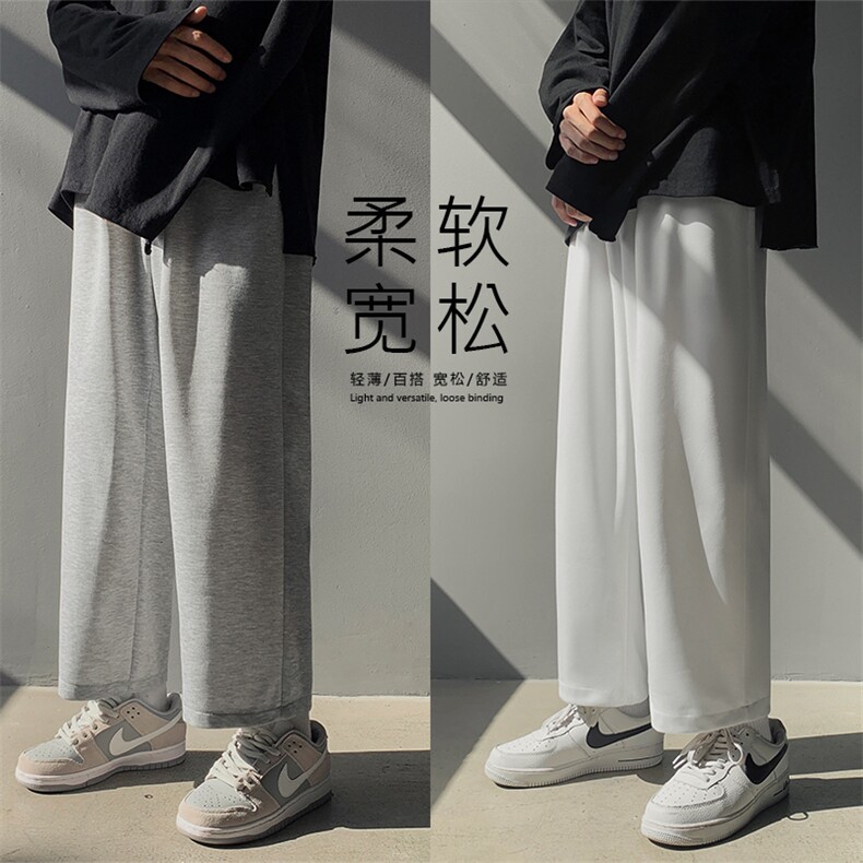 2022修腿时尚卫裤高弹健康布聚酯纤维WK10-1特批22，男装休闲裤，星座718-1