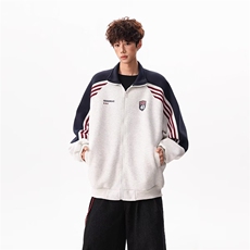 文艺慵懒简约新款气质潮流ins百搭日系开衫卫衣时尚WB598-P46，男装卫衣，星座412-3