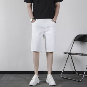 短裤男生2025夏季休闲裤薄款男生五分裤直筒坠感修身西裤 KA50图片