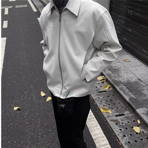 【有货】D677-P75春秋新款飞行员设计高级感夹克短宽外套男女潮图片