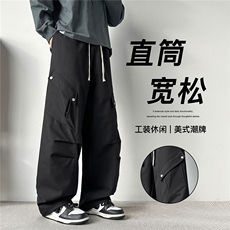 2026春季新款美式大口袋休闲工装裤K666112特P40控78，男装工装外套，电商A309