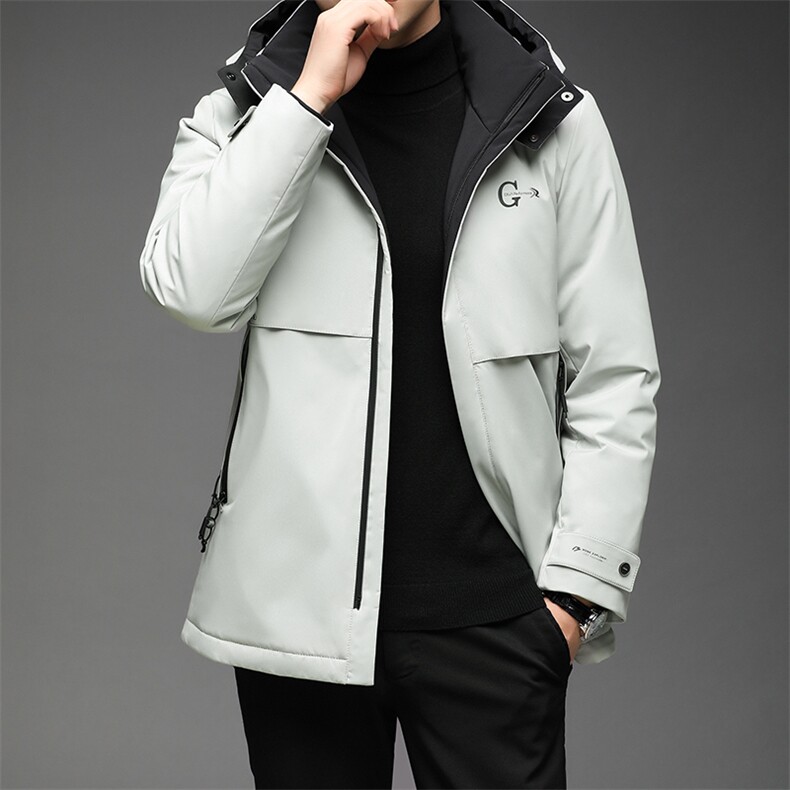SQY2860冬季男士羽绒服保暖外套修身白鸭绒潮流帅气P342,男装羽绒服,电商B360