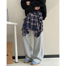 美式高街秋季新款潮流字母印花宽松休闲卫裤B315-K864-特p60控98，男装休闲裤，电商B315