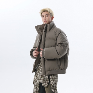 档口高品质PU皮立领皮棉服MF29-P95图片